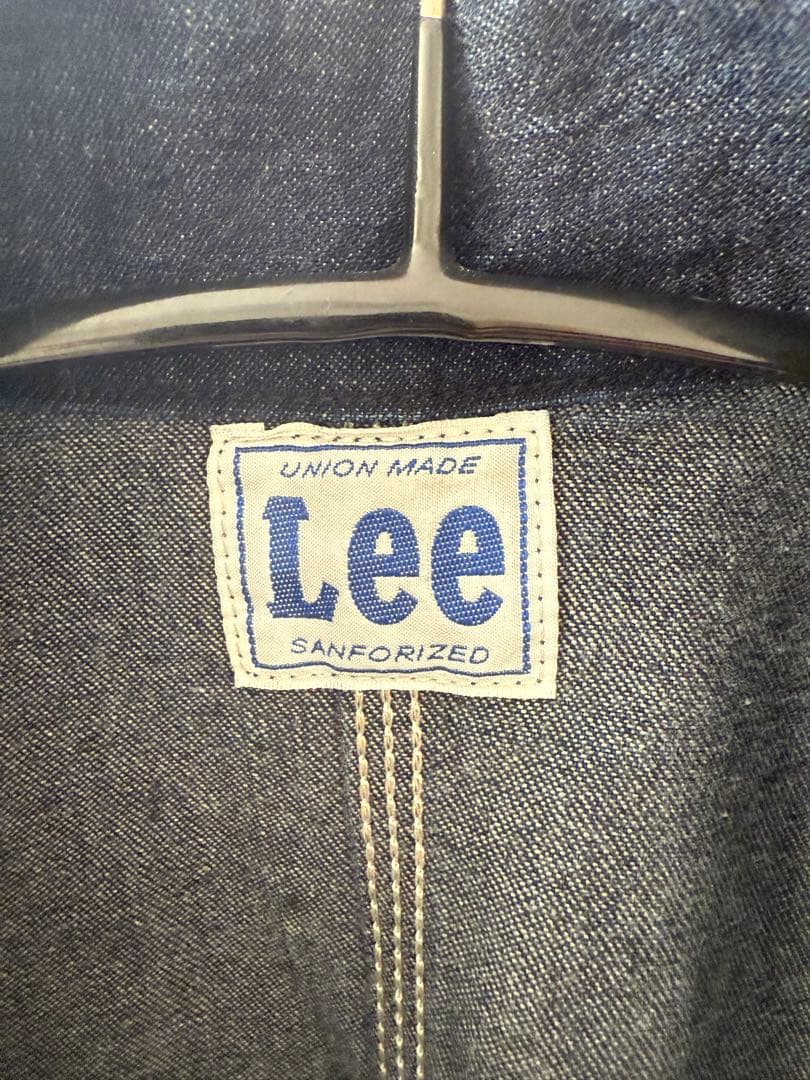 【値下げ中】LEE ロゴデニムジャケット　カバーオール