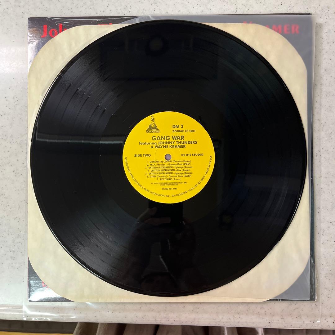 極美盤! JOHNNY THUNDERS & WAYNE KRAMER! LP