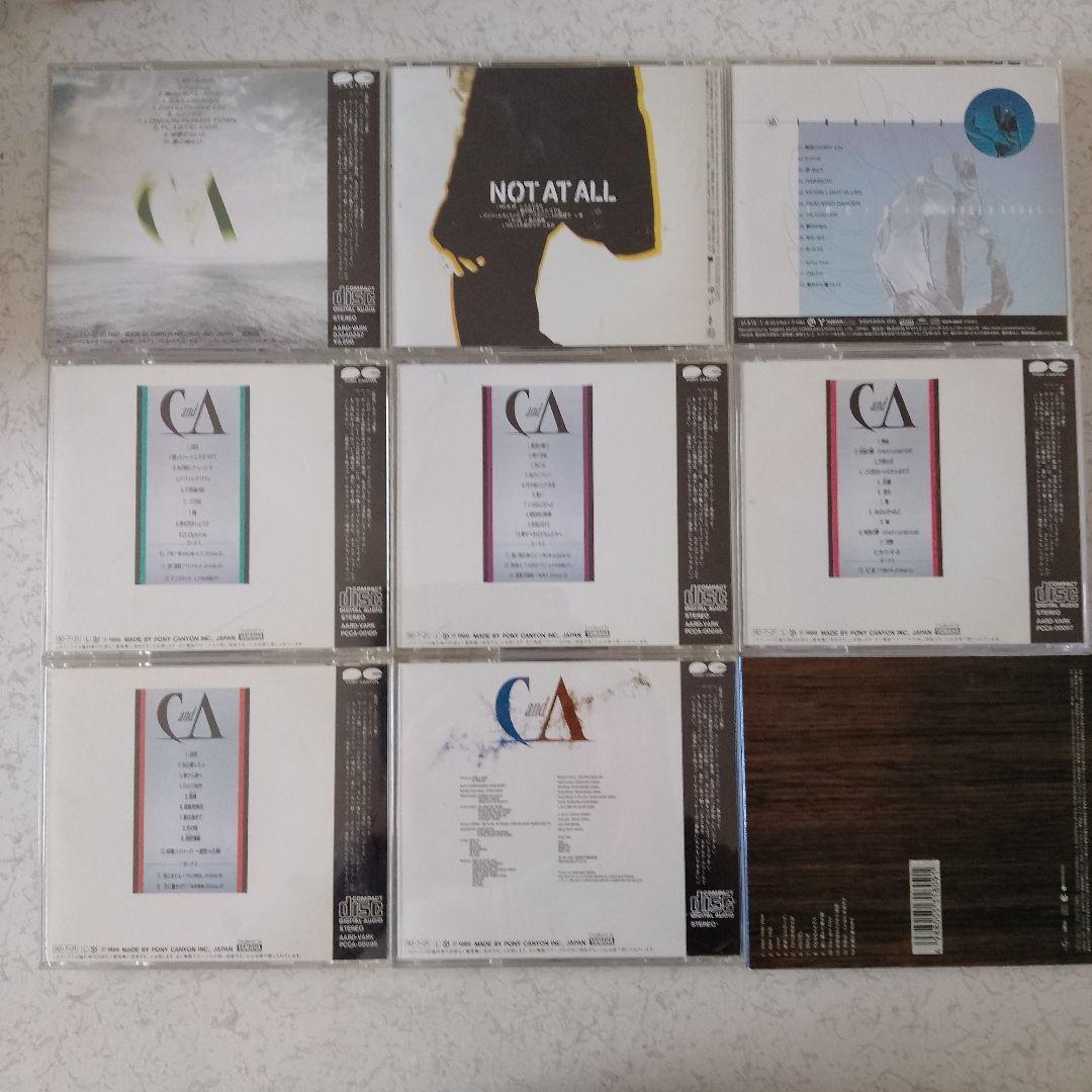 ASKA the BEST とCHAGE and ASKAアルバム9枚の全10枚