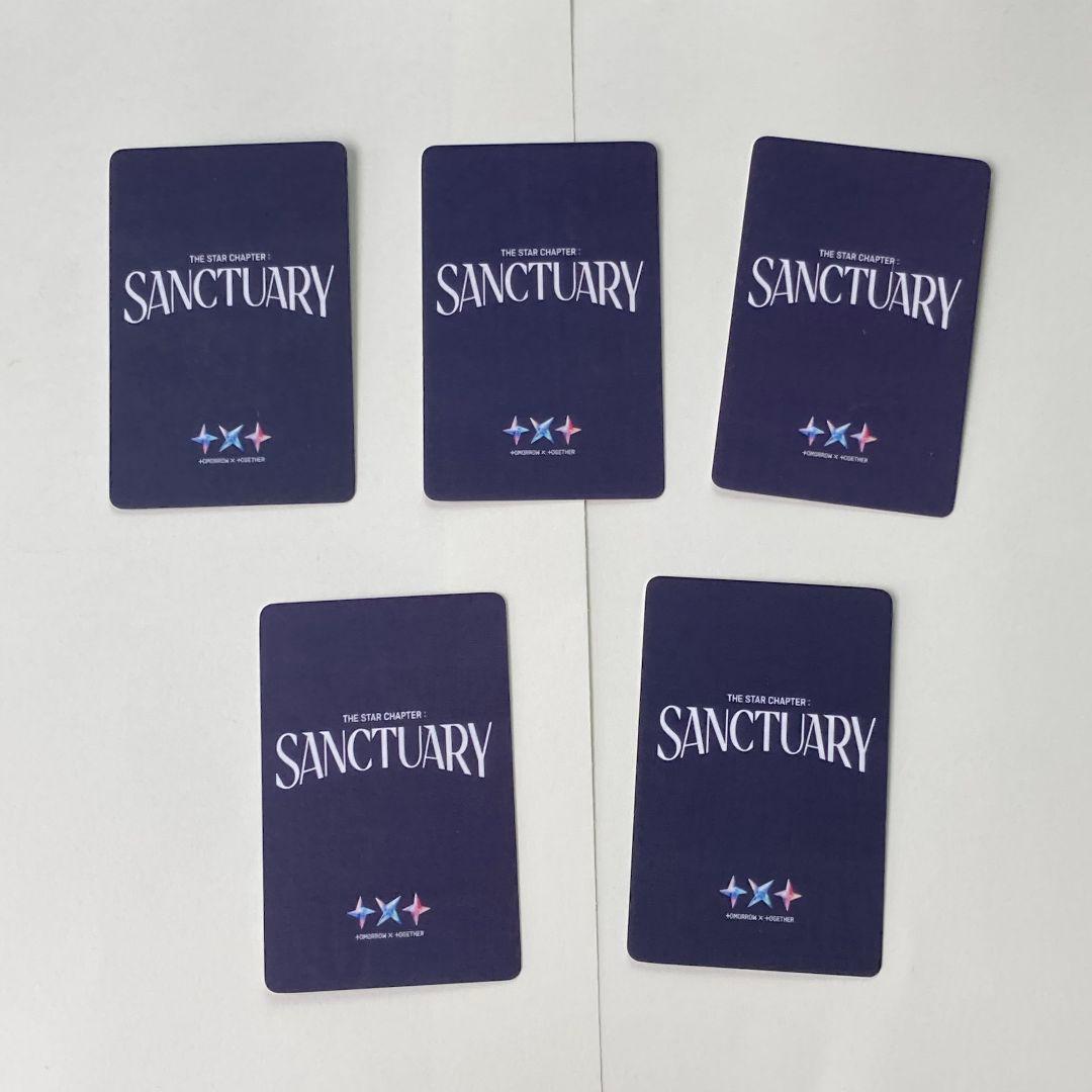 TXT SANCTUARY Kpop Nara US トレカ5枚