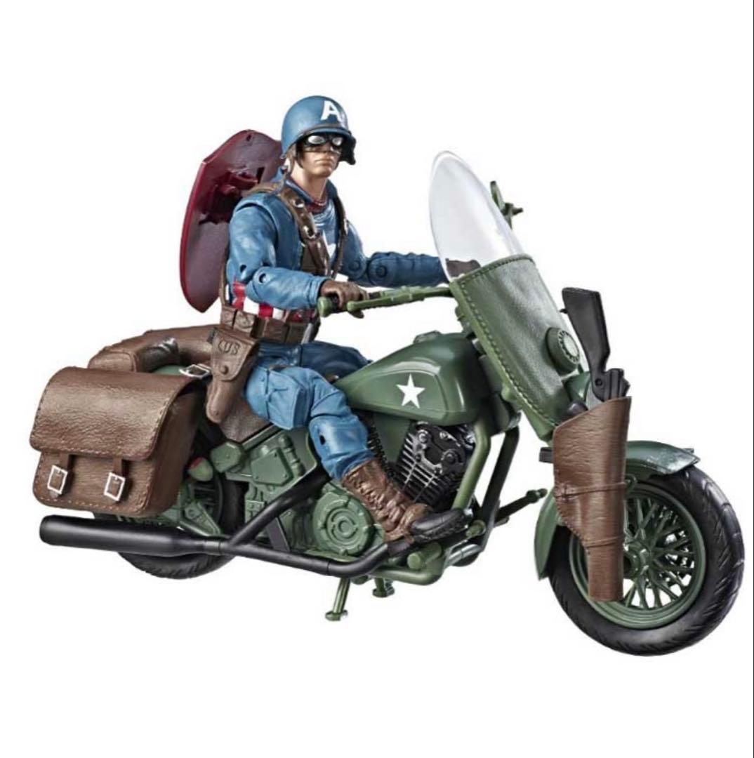 マーベルレジェンド80周年 キャプテン・アメリカ・ウィズ・モーターサイクル