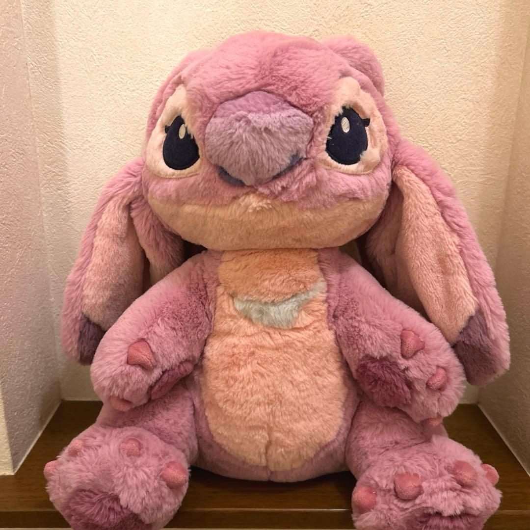 ディズニー ぬいぐるみ フラッフィープラッシー エンジェル ふわふわ 抱き枕