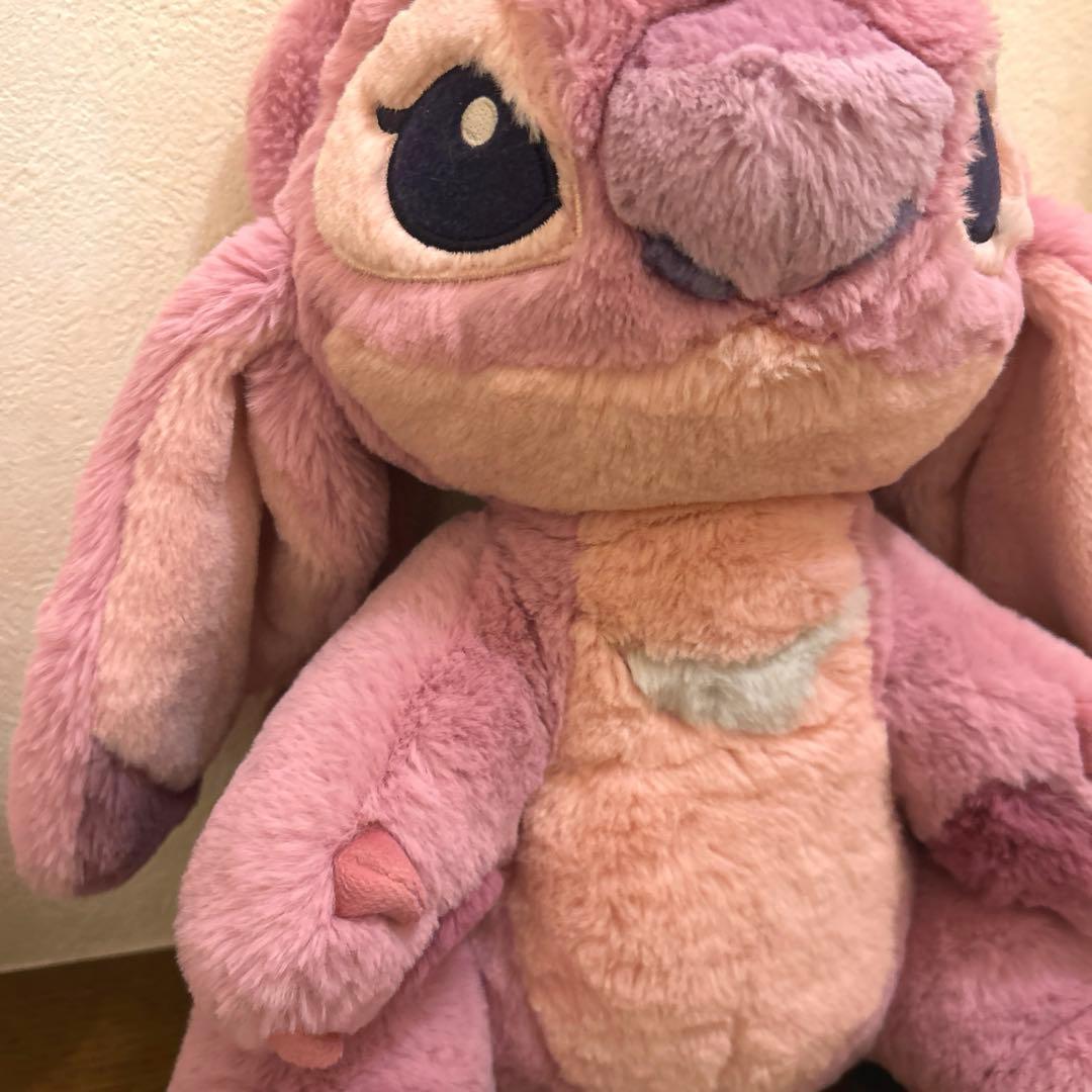 ディズニー ぬいぐるみ フラッフィープラッシー エンジェル ふわふわ 抱き枕