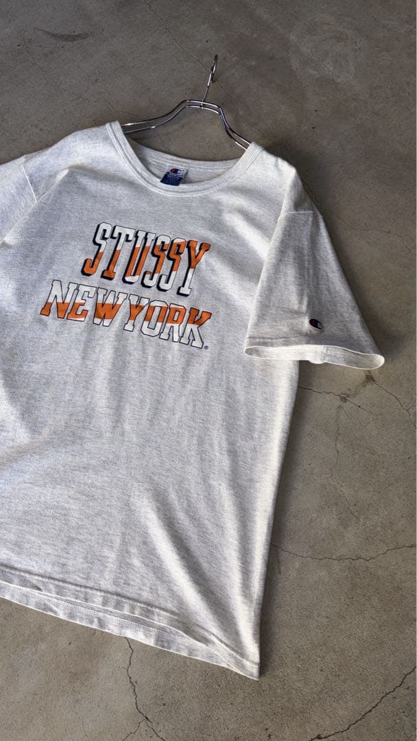 90's old stussy ニューヨーク限定 tシャツ ny chapter