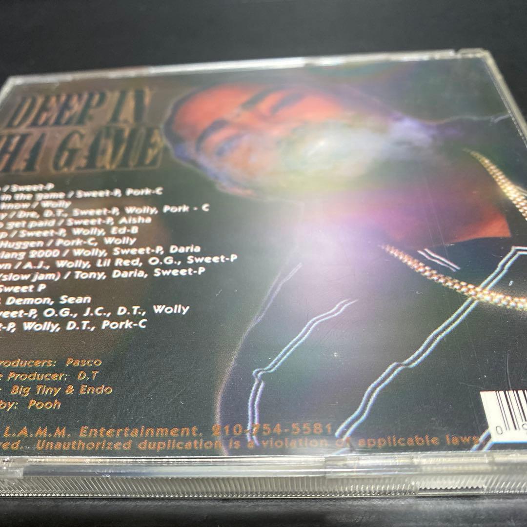洋楽 SWEET-P/DEEP IN THA GAME/G-RAP