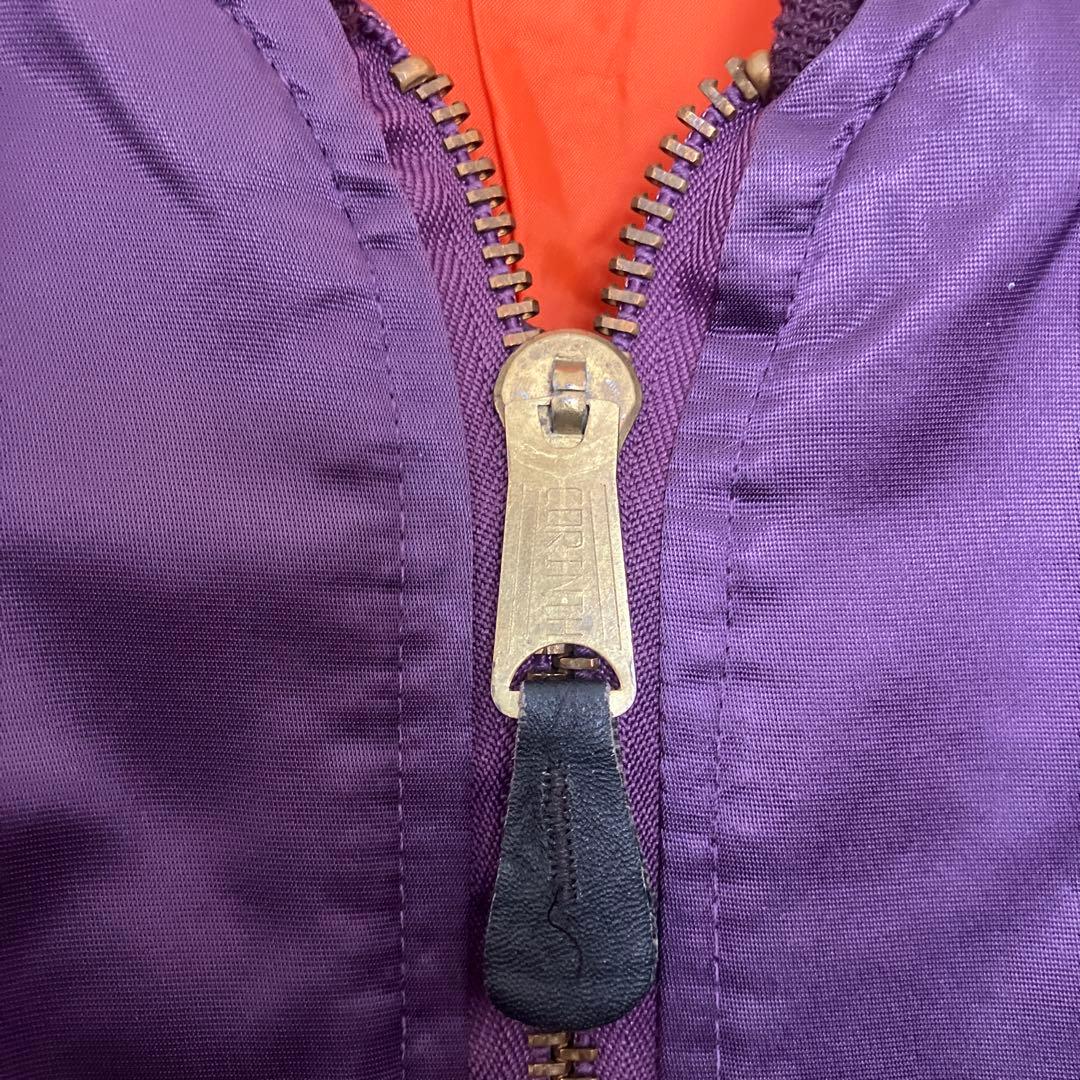 CORINTH MA-1 made in usa パープル　フライトジャケット