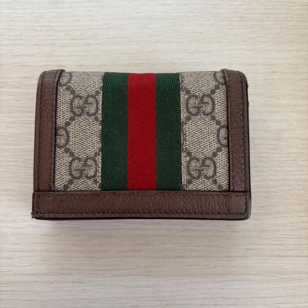 Gucci GGロゴ 二つ折り財布 箱無し