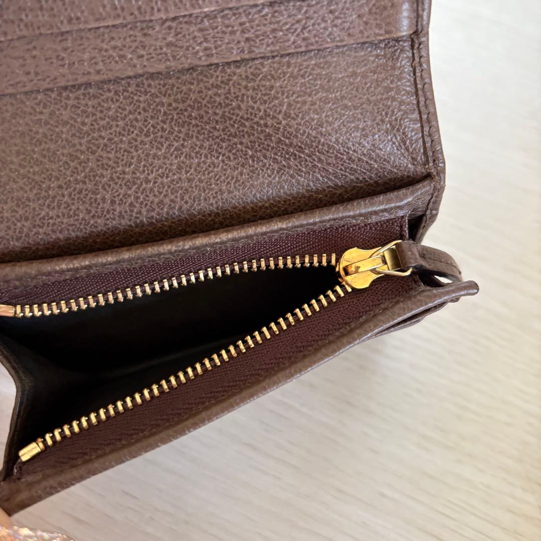 Gucci GGロゴ 二つ折り財布 箱無し