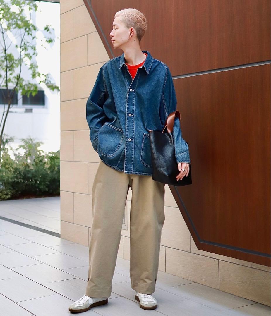 A.PRESSE 2023AW デニムカバーオールジャケット