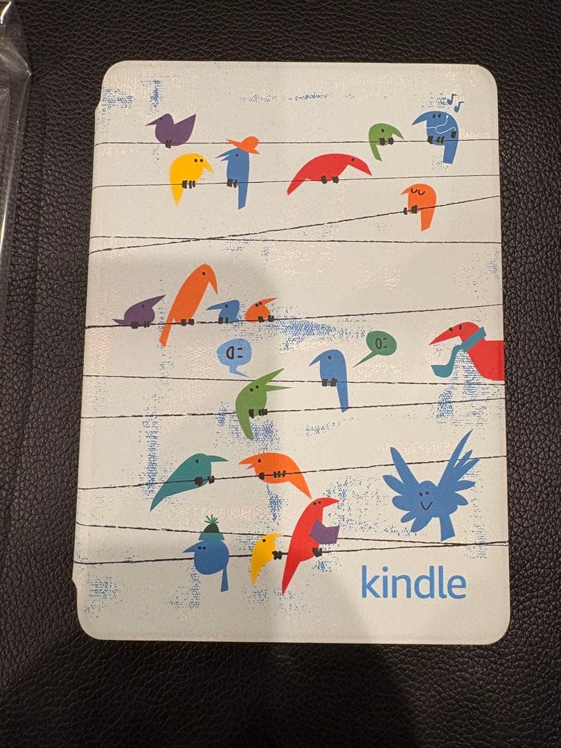 美品Kindleキッズモデル本体付属品一式（純正レインボーバードカバー）