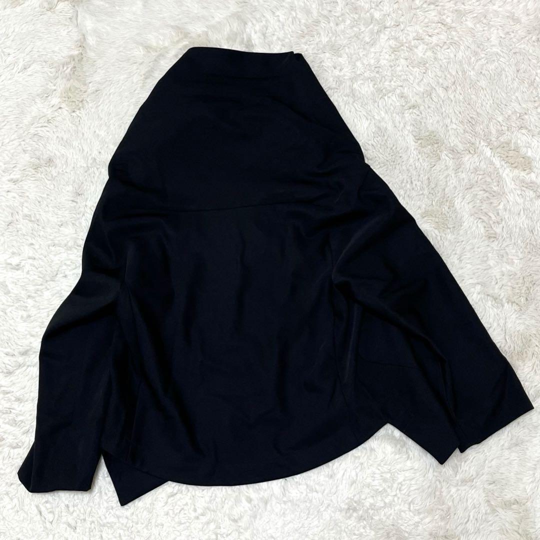 名品 美品　コムデギャルソン ウール サークル ジャケット　変形　黒AD2015