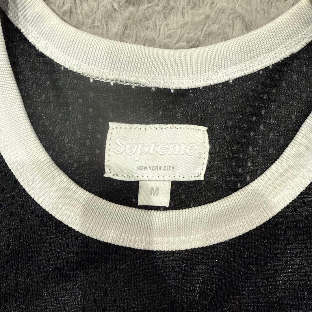 Supreme メッシュ Tシャツ M 黒