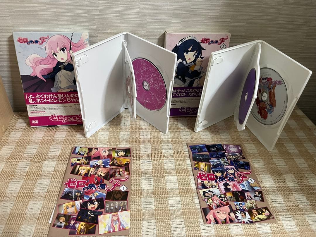 ゼロの使い魔F 初回版全6巻セット DVD