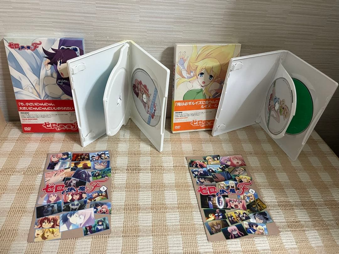 ゼロの使い魔F 初回版全6巻セット DVD