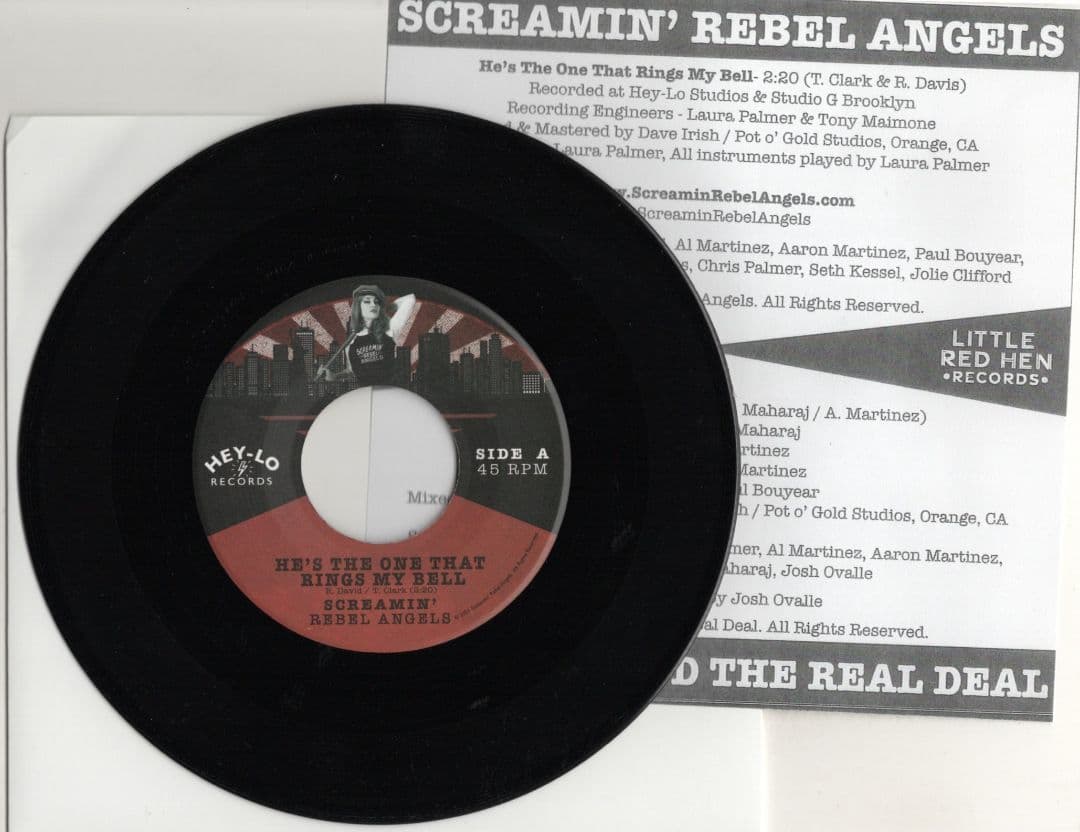 洋楽 SCREAMIN' REBEL ANGELS / ABBY GIRL