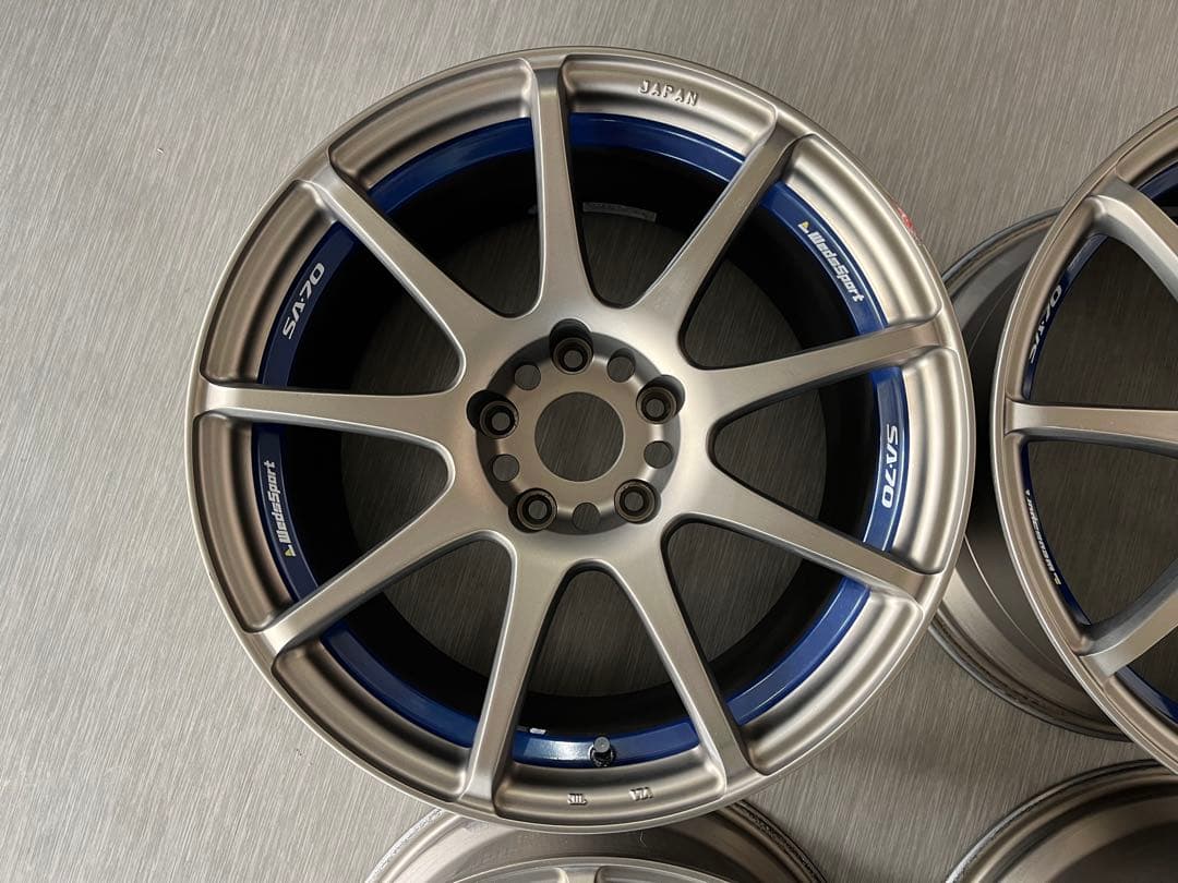 WedsSport SA-70 17×8J+32.17×9J+35中古セット
