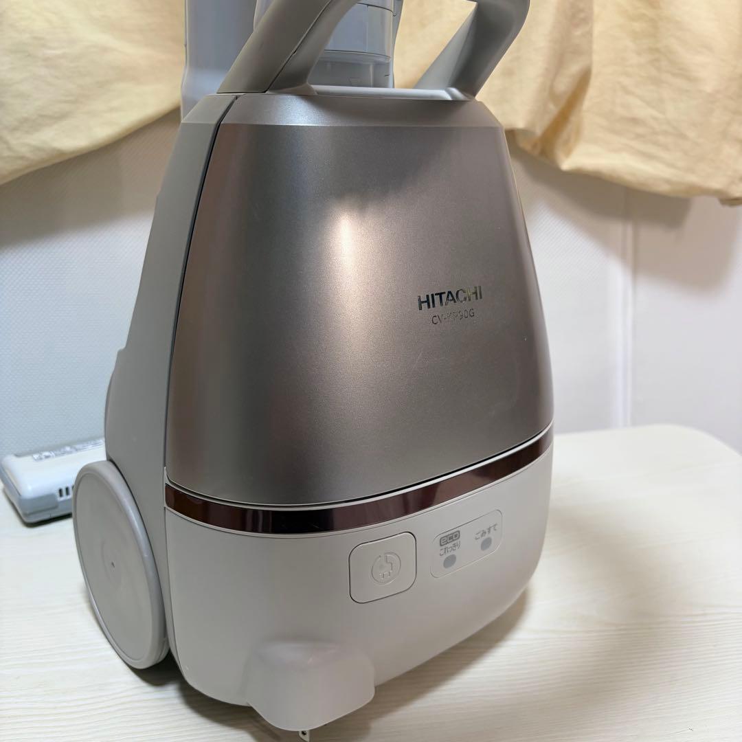 HITACHI 日立 紙パック式 掃除機 かるパック CV-KP90G 美品