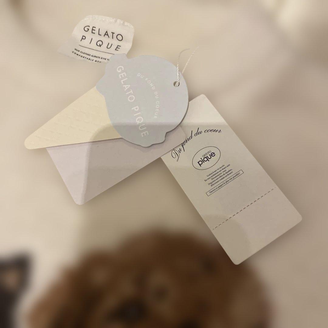 gelato pique犬のモコモコルームウェア　ワンピース