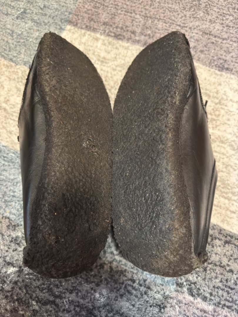 CLARKS クラークス メンズ Wallabee ワラビー ブラックレザー