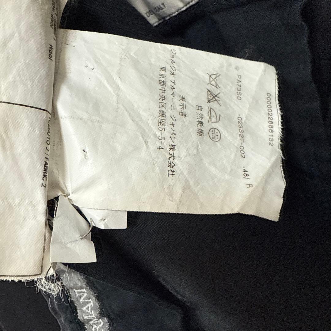 ARMANI COLLEZIONI アルマーニコレッツィオーニ ブラック 48