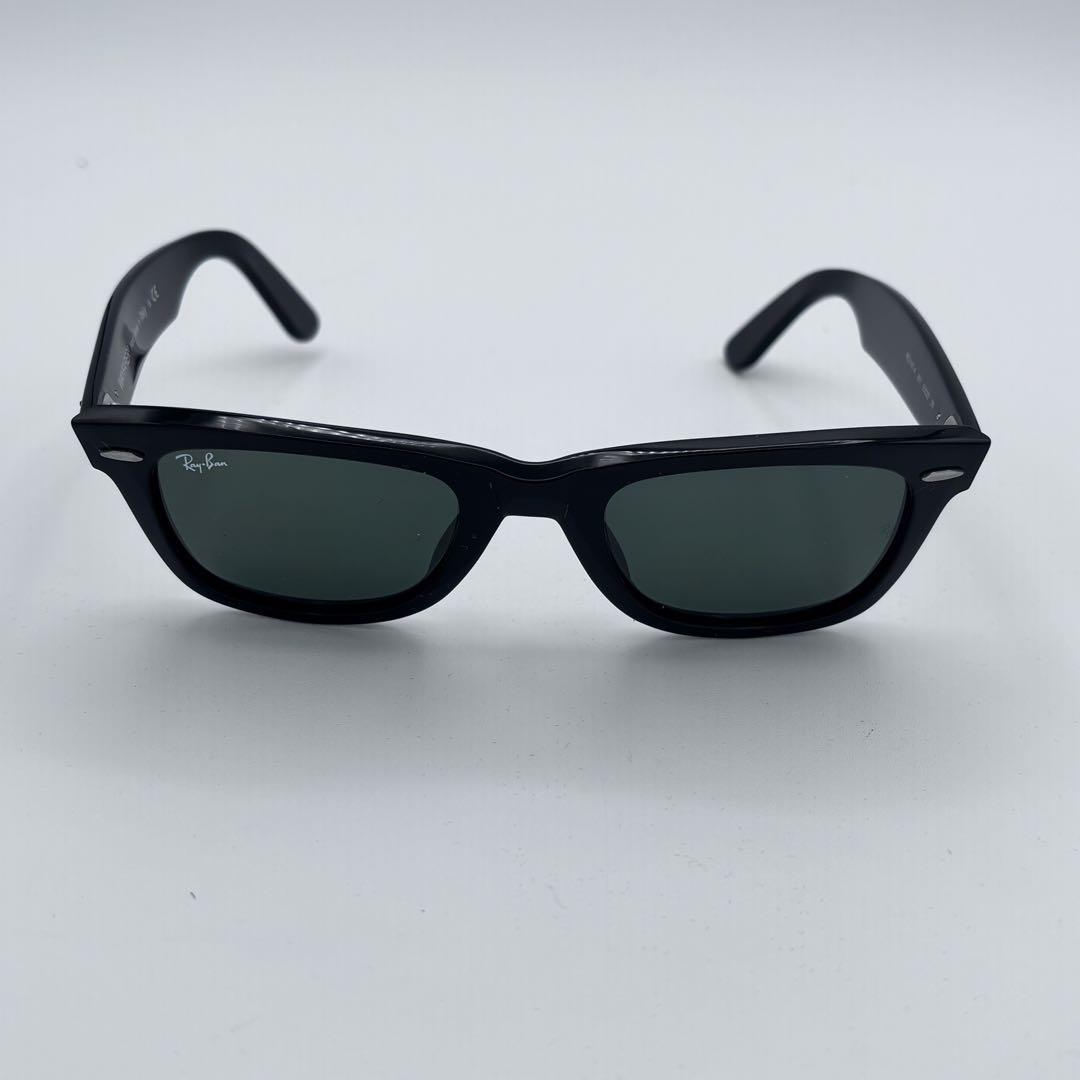 Ray-Ban ブラック サングラス 交換レンズ付きウェイファーラー