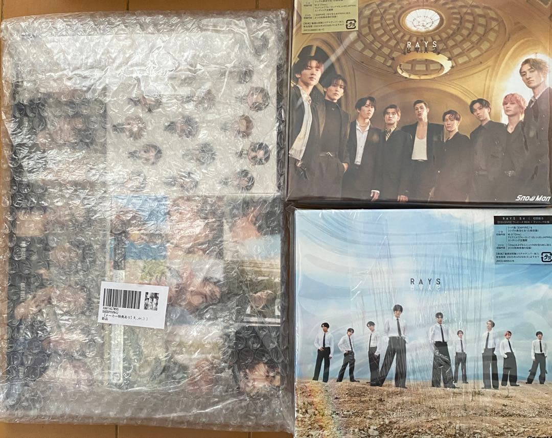 【新品未開封】(DVD)Man RAYS アルバム 3形態セット 特典付