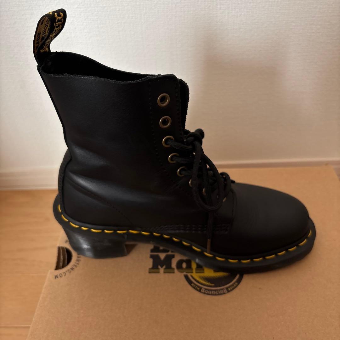 Dr. Martens ブラック ハイカットブーツ 24.0cm