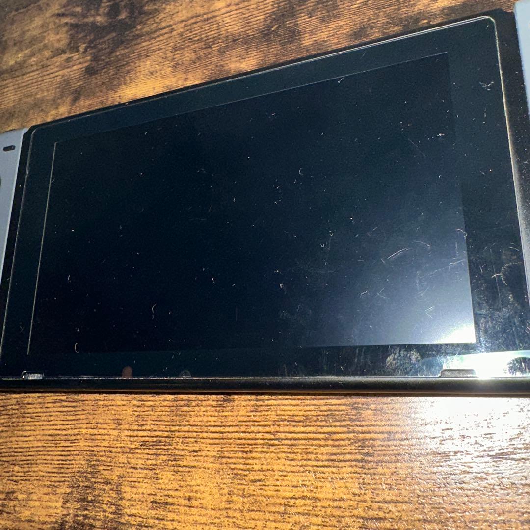 動作品 訳あり Nintendo Switch グレー 本体 + 付属品