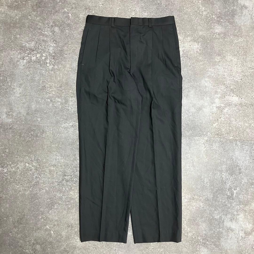 【vintage】セットアップ ダブルスーツ 成人式 ピンズ　ネクタイ　グリーン
