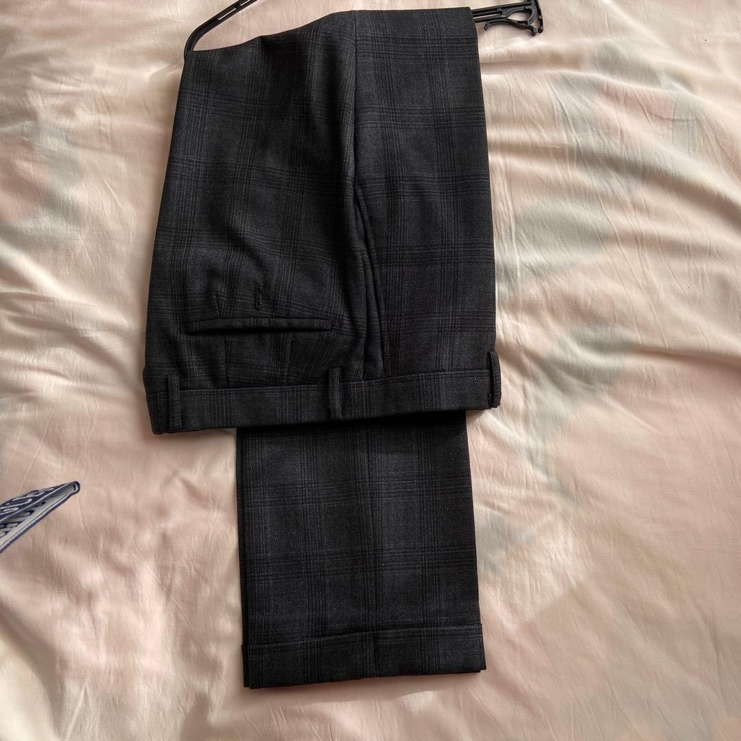 ちー　 美品　ニコルスーツ　ダブル　クリーニング済