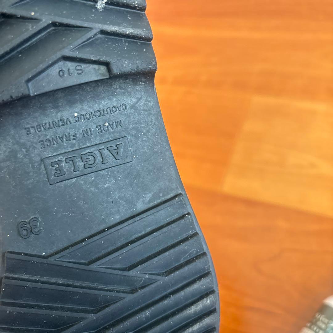 AIGLE レインブーツ　サイズ39