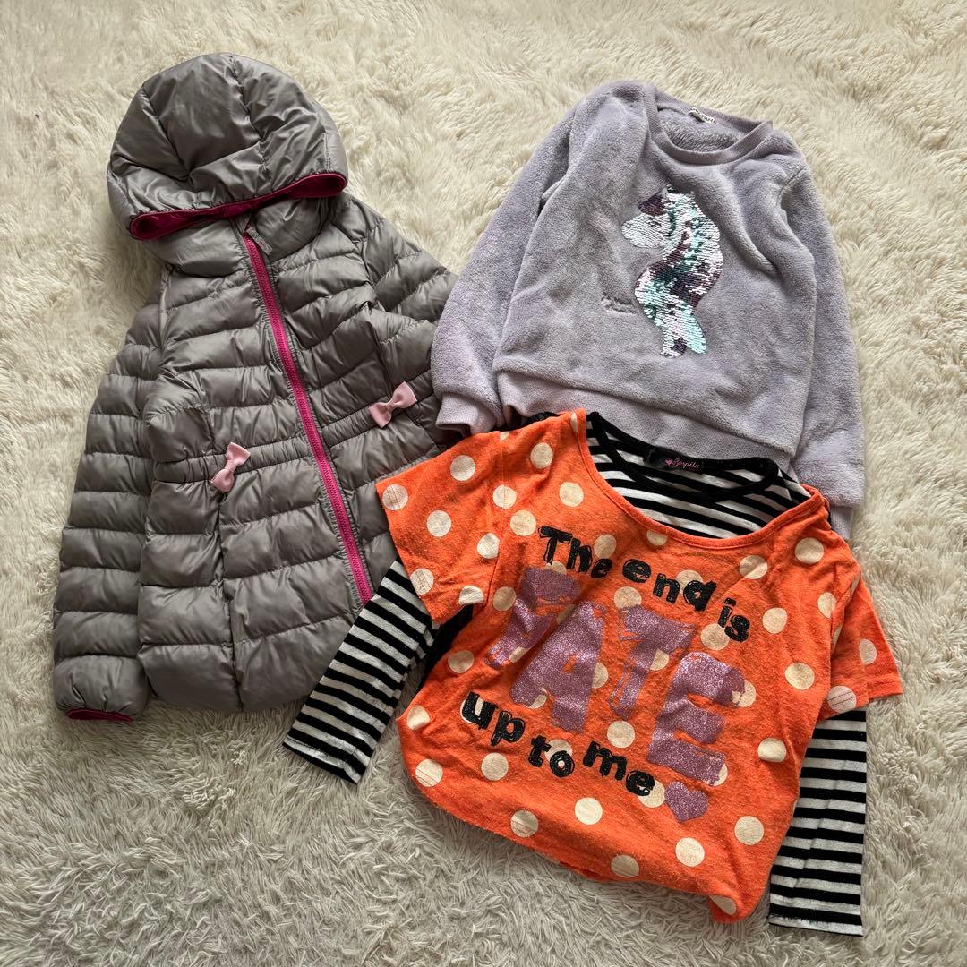 ⭐️まとめ売り⭐️子ども 110〜120cm ロンT ワンピース　スカート