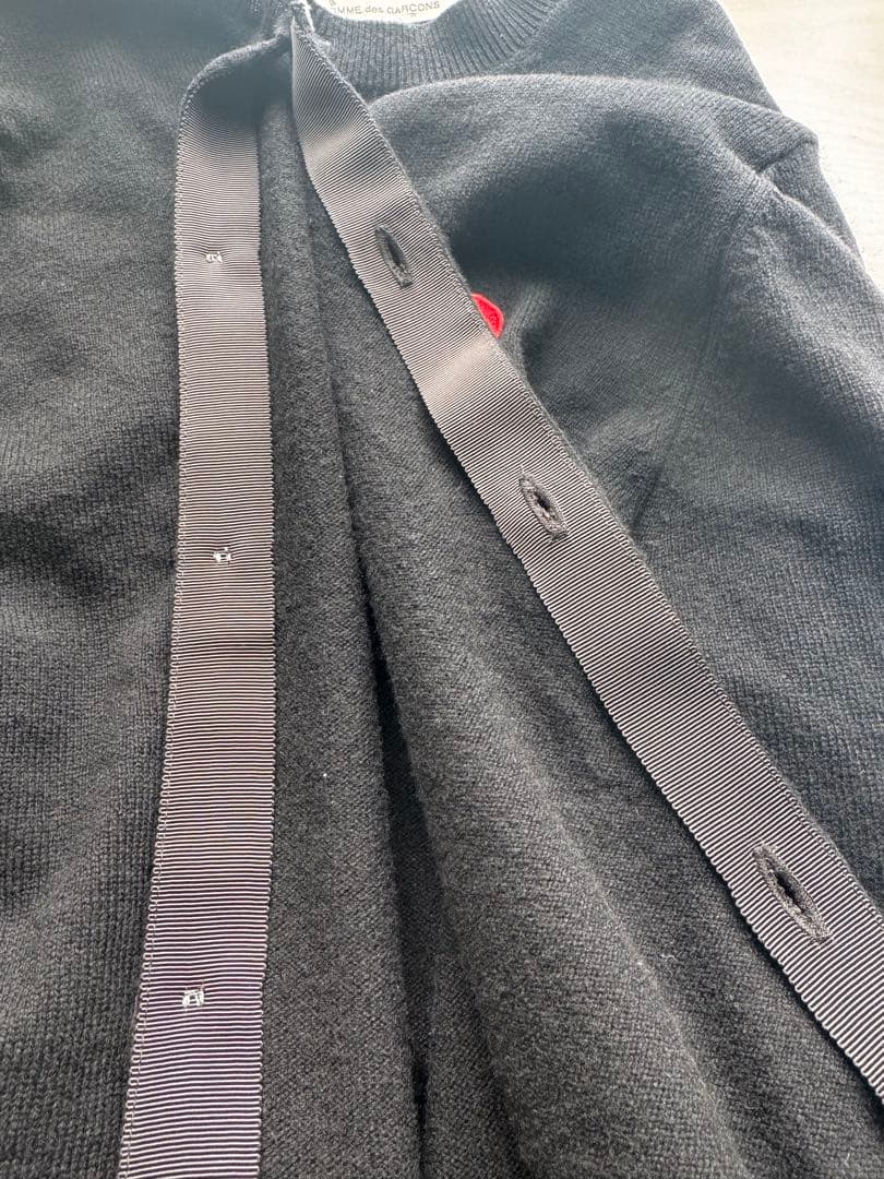 PLAY COMME DES GARÇONS 。ニット カーディガン