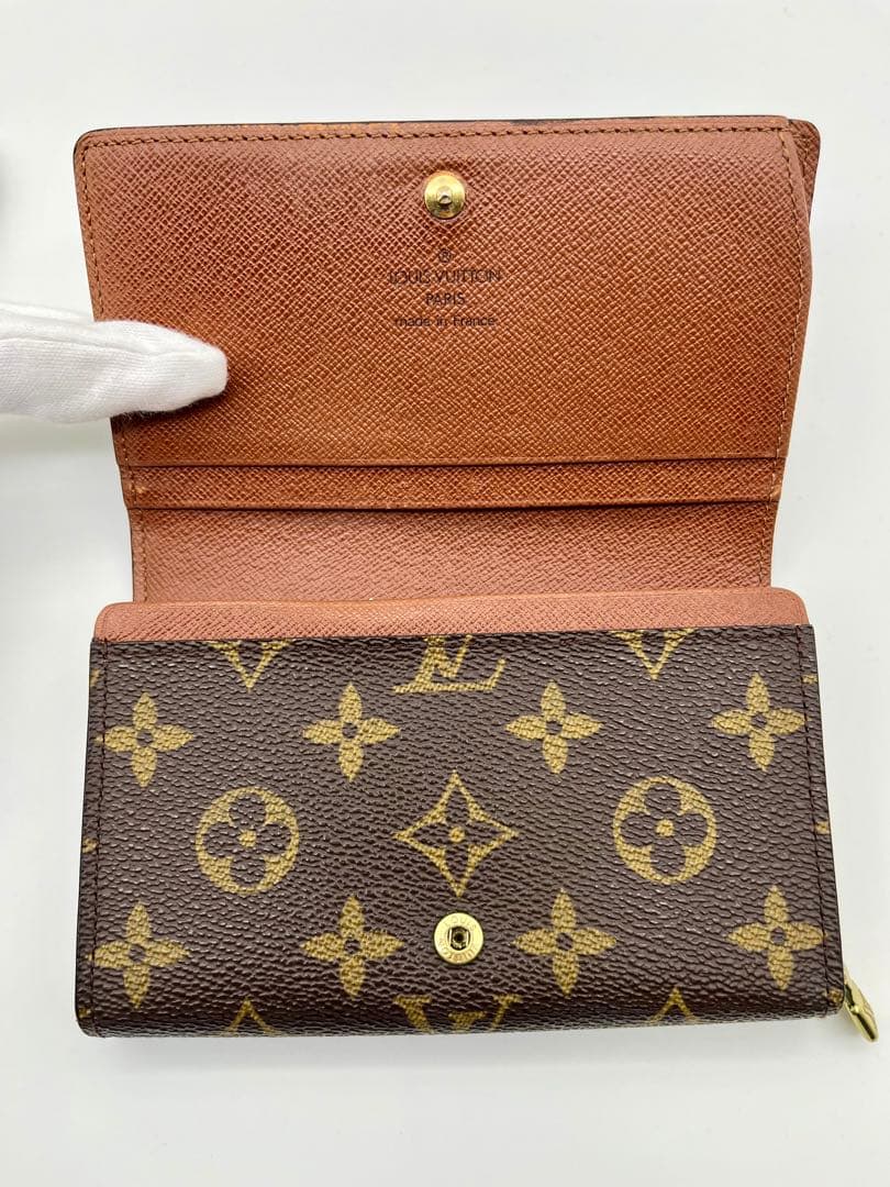 ✨良品✨ルイヴィトン ポルトモネ トレゾール 折り財布