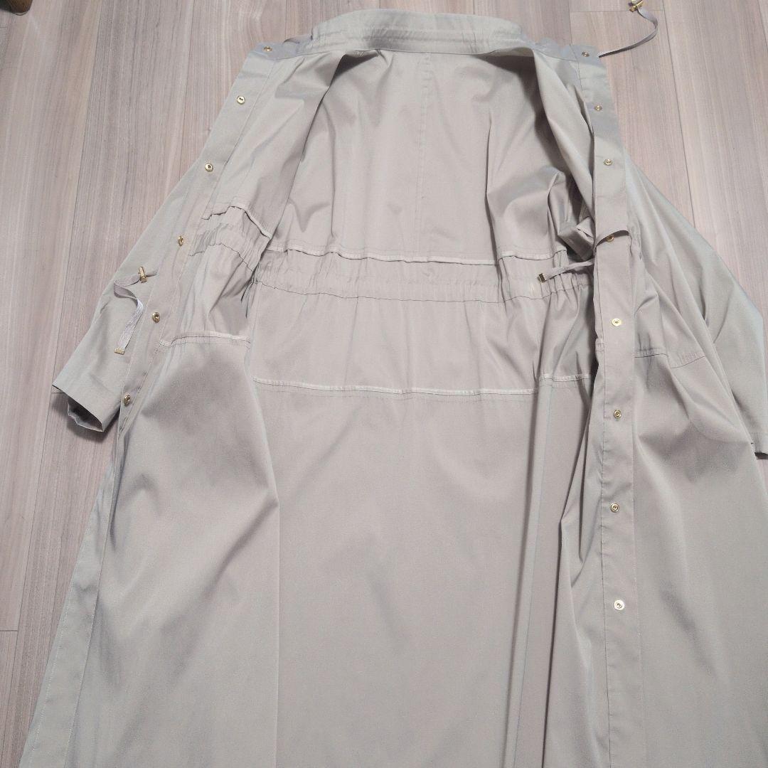 ANAYI× ETIQUE タフタギャザー ロングスプリングコート　38