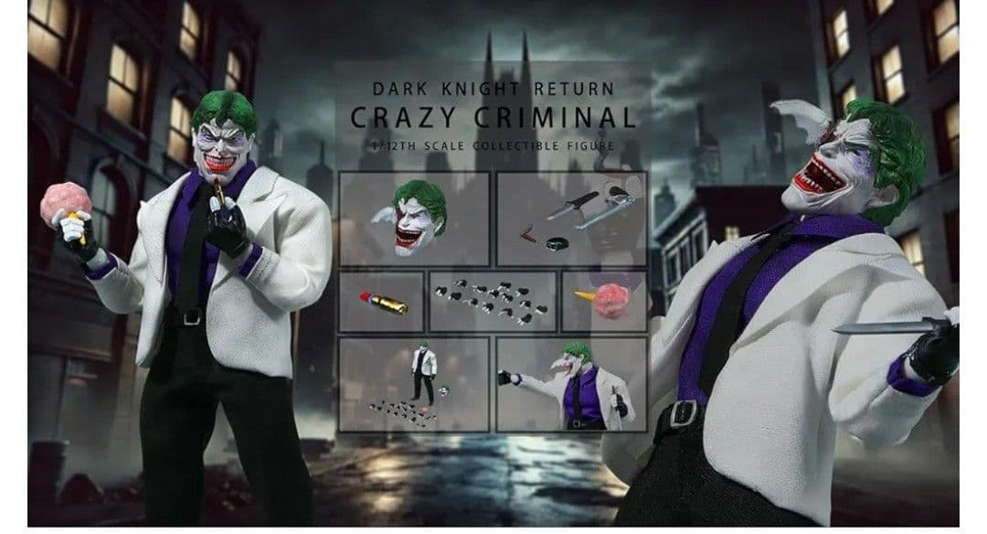 新品　1/12　ジョーカー　アクションフィギュア　JOKER　BATMAN