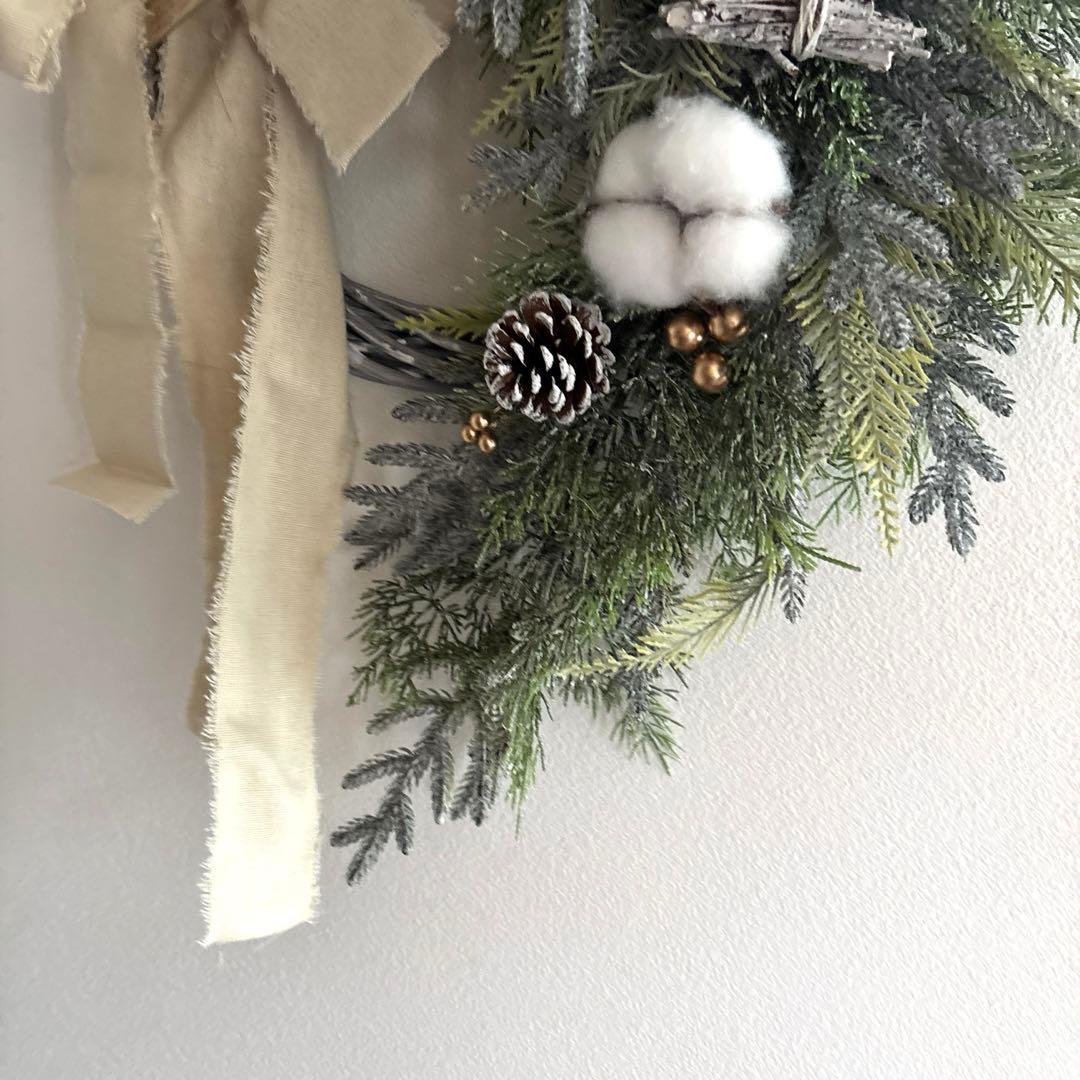 ＊フラワーリース＊　特大　玄関リース　クリスマスリース