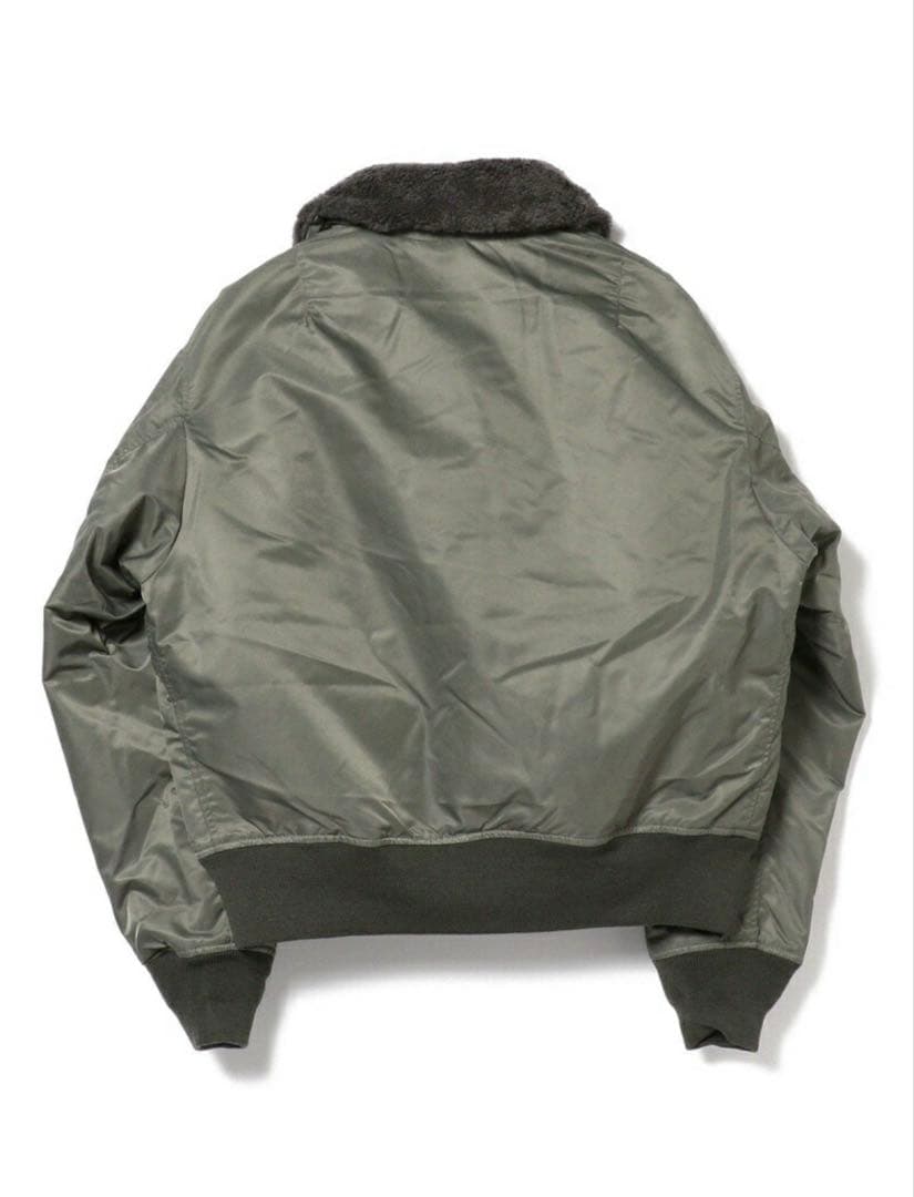 BEAMS PLUS / B-15 ダウン ジャケット SAGE Mサイズ