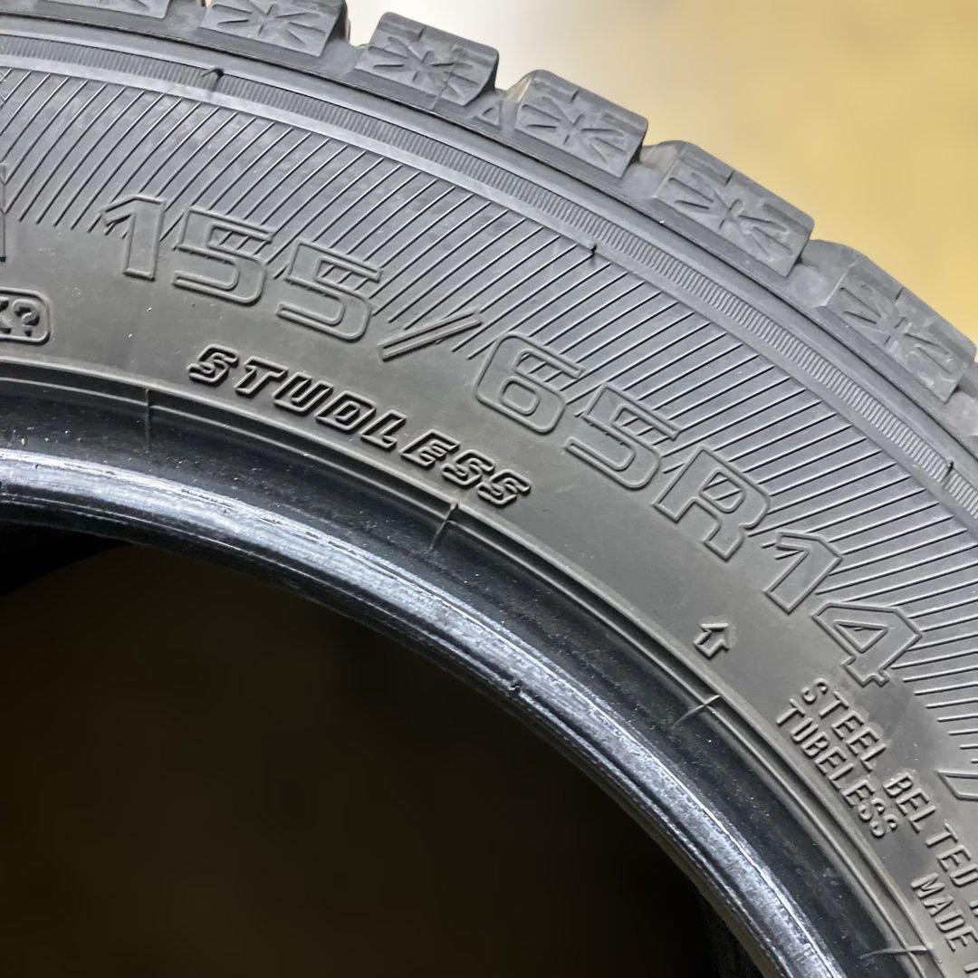 155/65R14 4本セット グッドイヤー ICENAVI6