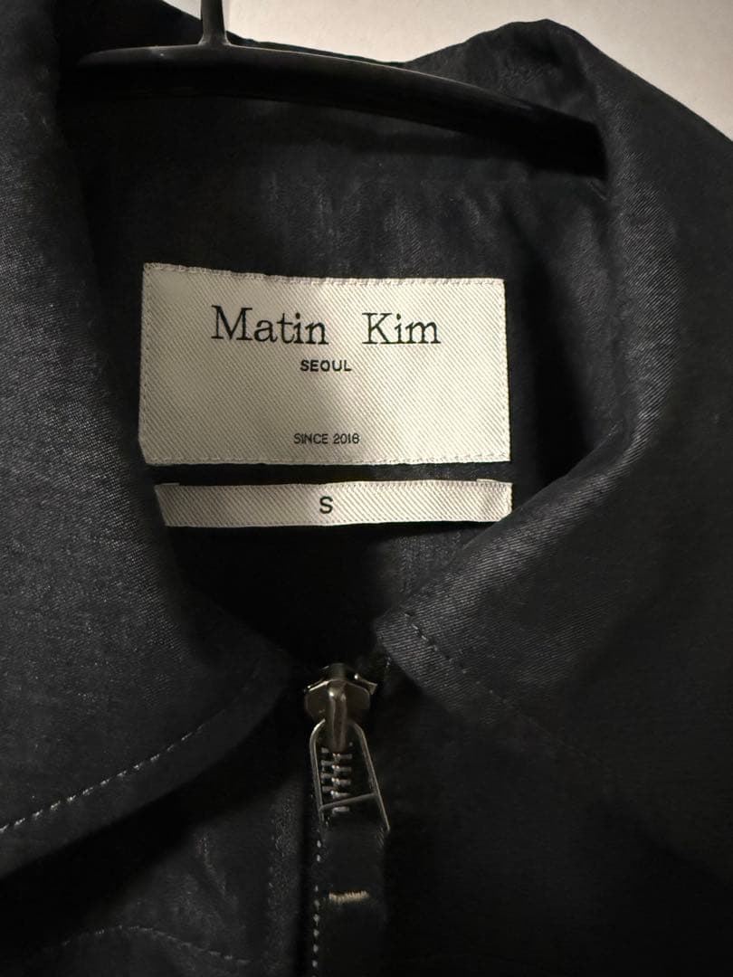 ジャケット・アウター MATIN KIM WESTERNDETAILDENIMLIKEBLOUSON