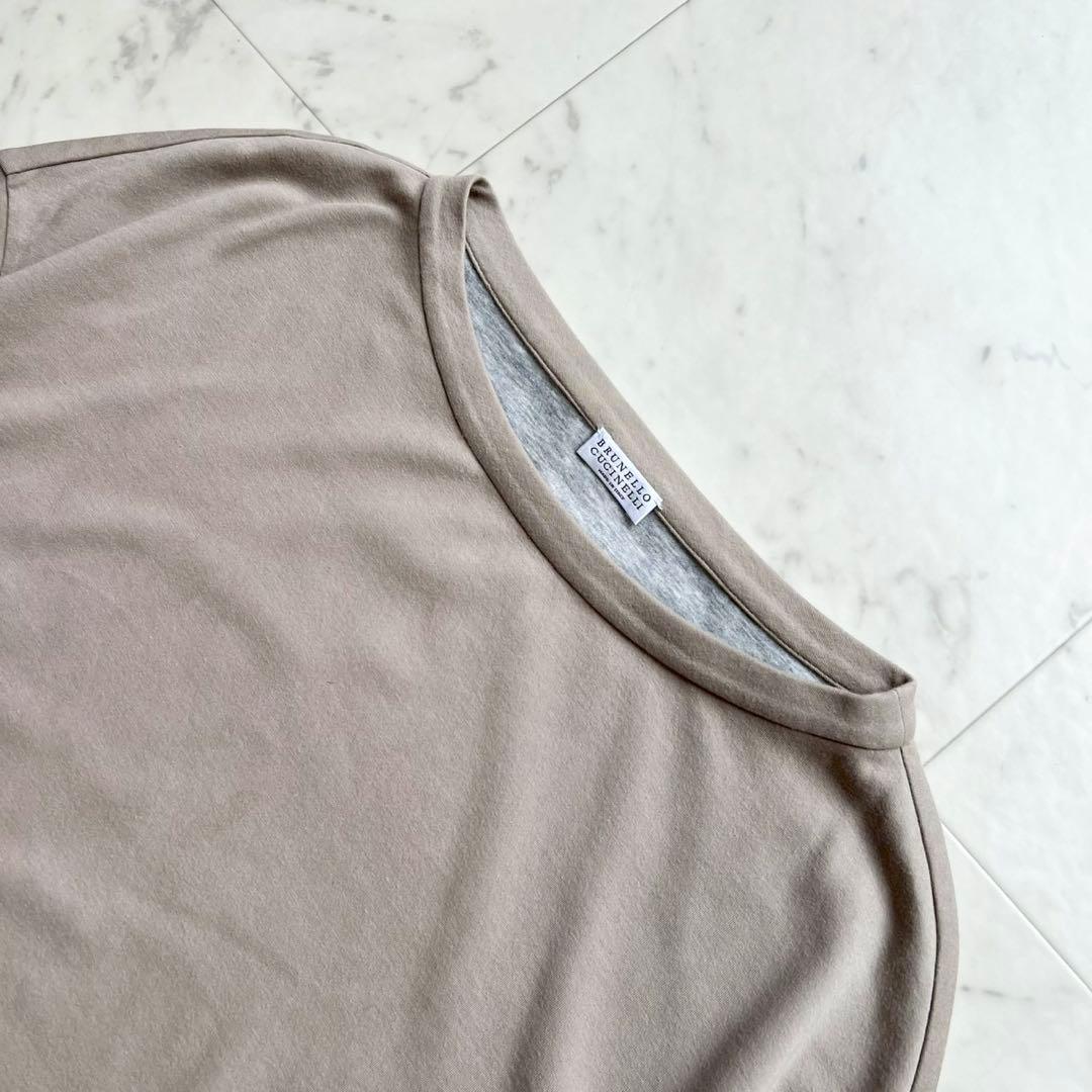 BRUNELLO CUCINELLI サイドモニーレボール装飾 カットソー
