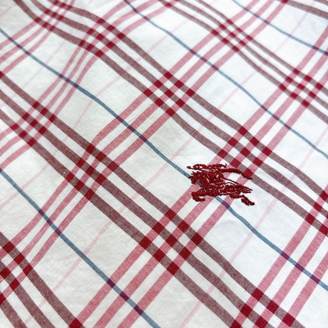 バーバリー　ブルーレーベル　キャミソール　ノバチェック　ホース　ロゴ　刺繍　38