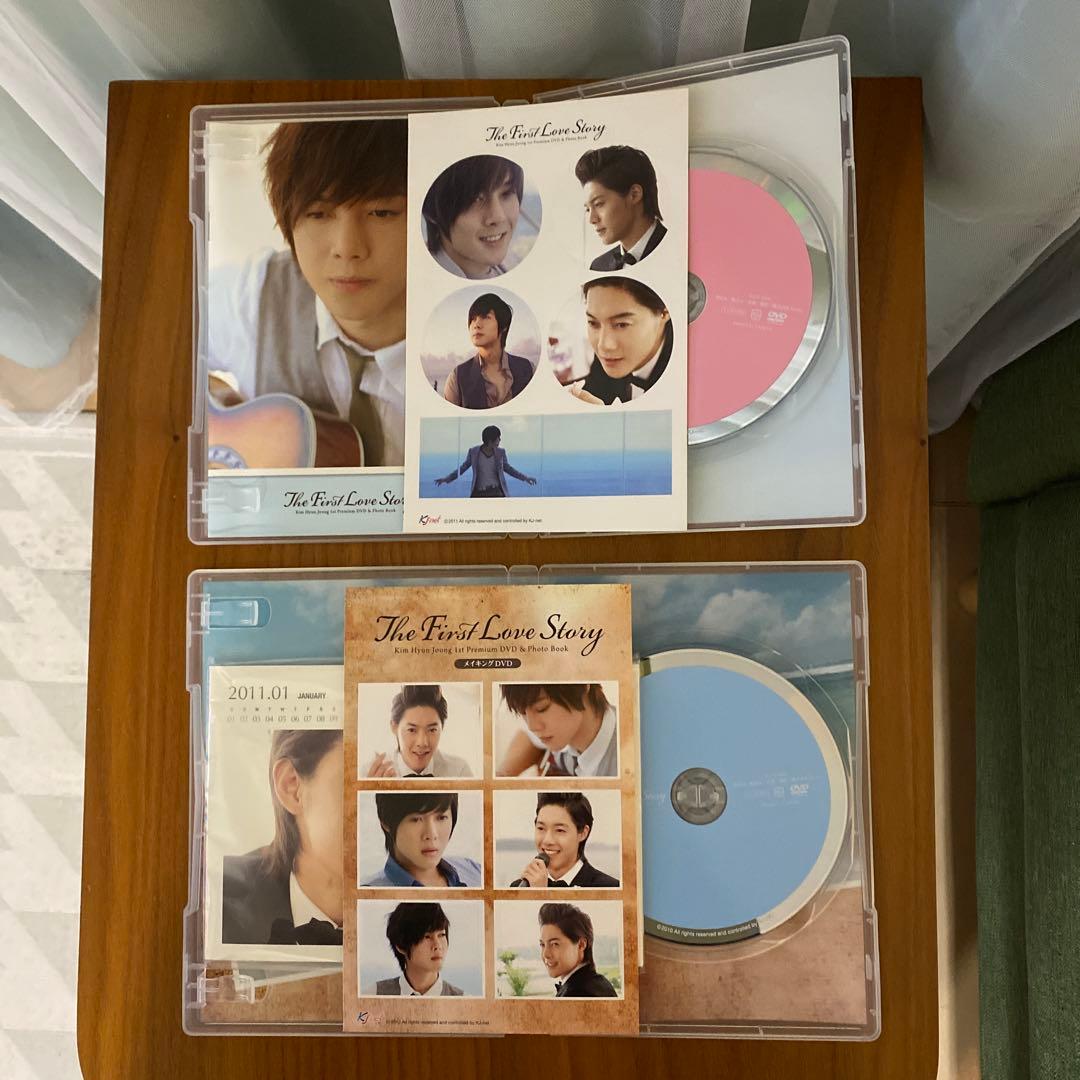 Kim hyun joongのコレクターズ、日本デビューライヴなどDVD5種類