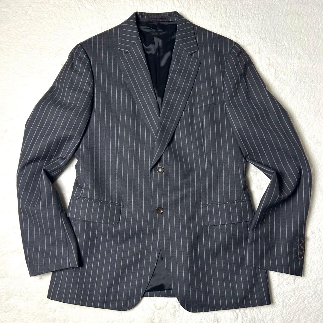 美品✨ PERSON'S パーソンズフォーメン スーツ ストライプ A7