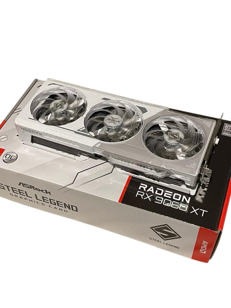 【美品】RX 9060 XT Steel Legend 16GB OC