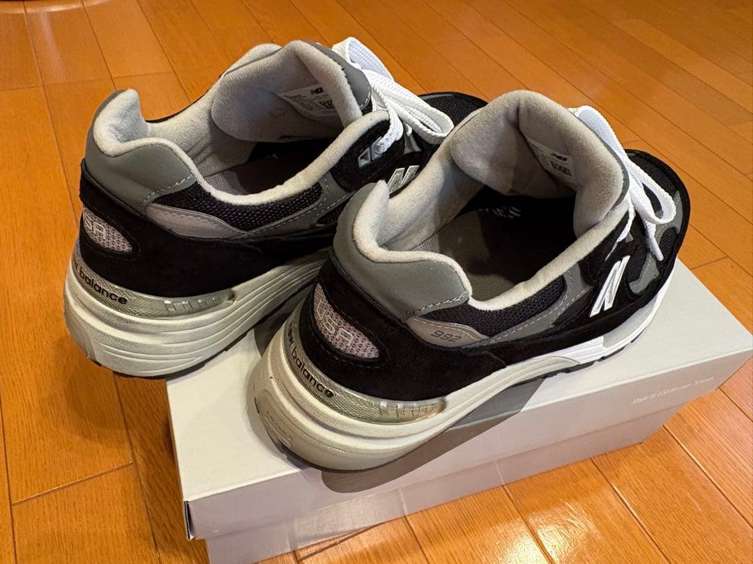 new balance u992bk black ブラック/グ レースニーカー