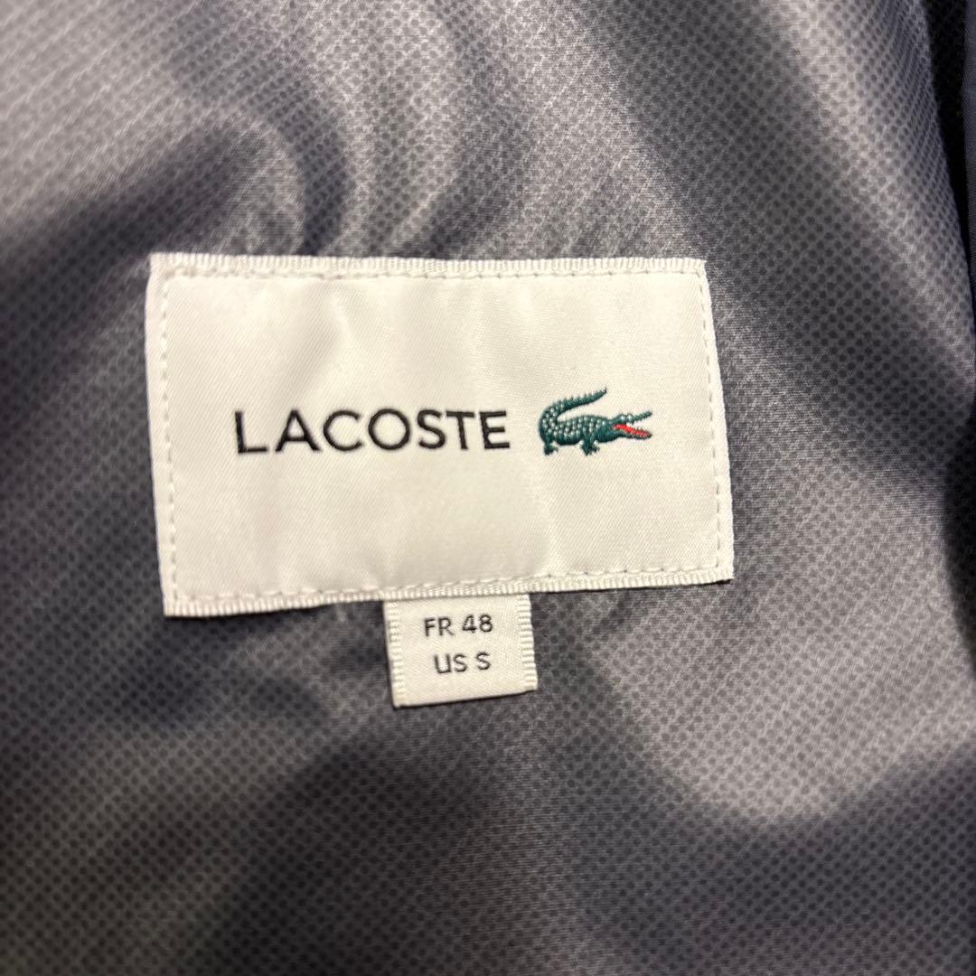 Lacoste ラコステ　ネイビー ジップアップジャンパー　ユーズド