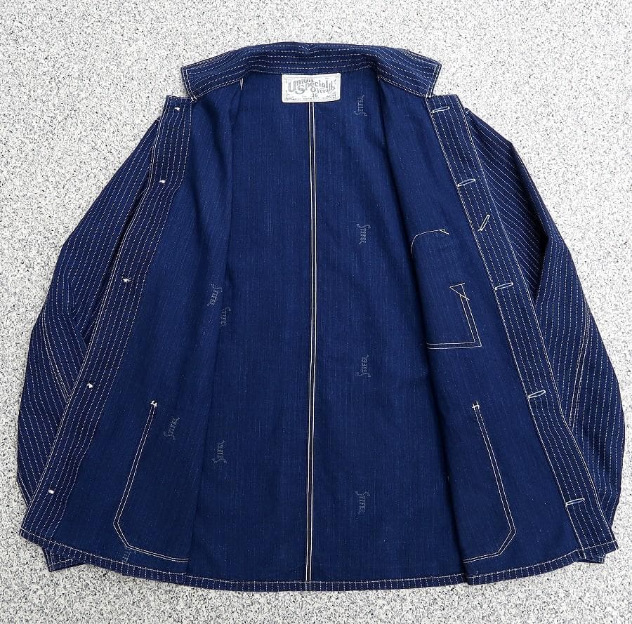 極美品 フリーホイーラーズ WIGWAG WORK JACKET ウォバッシュ
