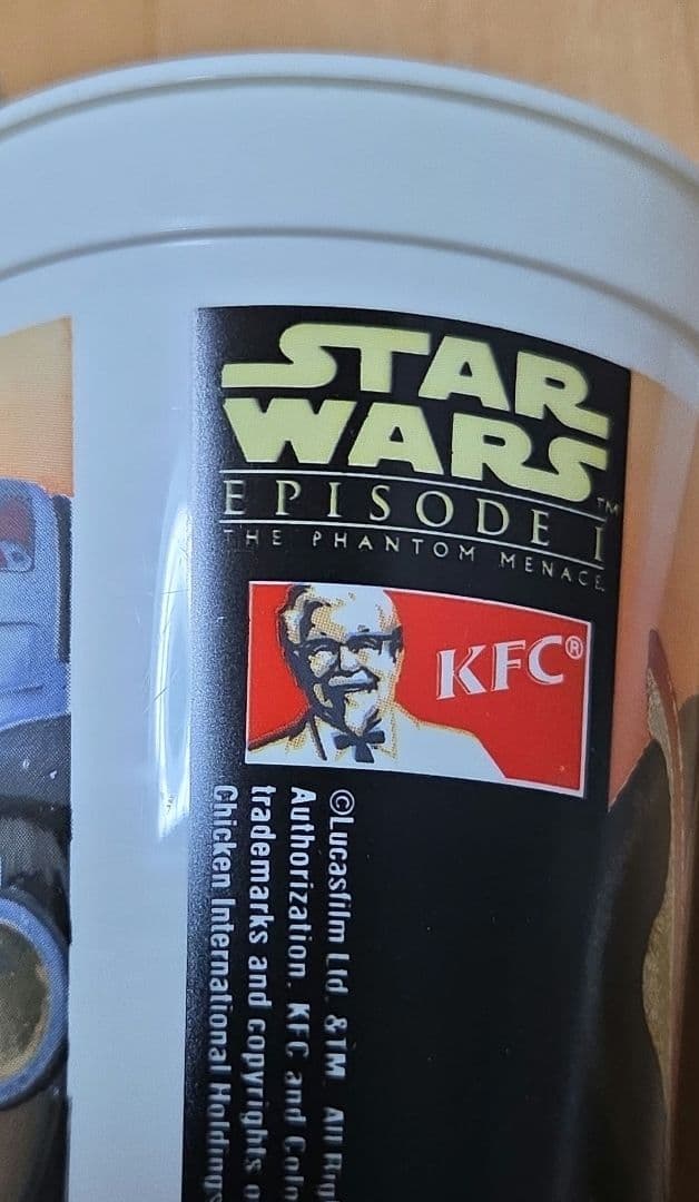 当時物　全４種　フルコンプセット　KFC スターウォーズ　ビッグボトルキャップ