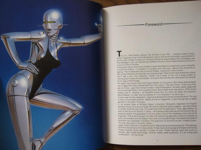 空山基　Hajime Sorayama　ドイツ版